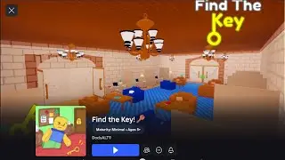 Find the Key! 🔑 Roblox game play