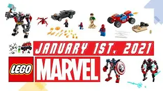 Lego Marvel January 1st, 2021 Sets Revealed - New