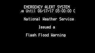 Green Bay Flash Flood Warning! - EAS Mock