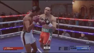 The head movement is crazy. Undisputed boxing game PS5.