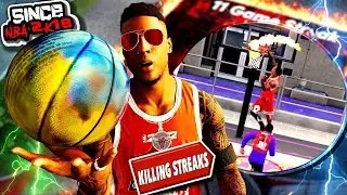 NBA 2K22 Park #1 - KILLING STREAKS / 6'7 2 Way Threat PS5 Gameplay