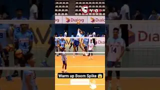 What a Jump 😱 Warm up  Boom Spike 💥💥💥