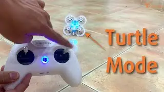 ✅ Hướng dẫn sử dụng TURTLE MODE (chế độ r&ugrave;a) tự lật drone lại khi bị ngửa
