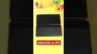AMOLED vs IPS Display #Shorts