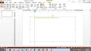 Setting Tabs in PowerPoint