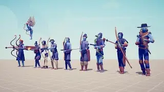 ALL ARCHERS vs ARMIES - Totally Accurate Battle Simulator TABS
