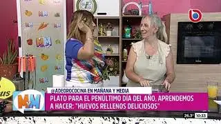 ALEXIA DE ORO PREPARA HUEVOS RELLENOS RIQUÍSIMOS