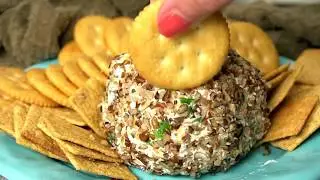 Garlic and Onion Cheese ball Recipe