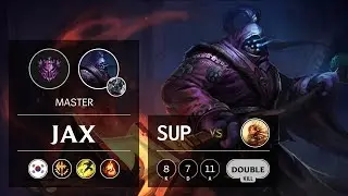 Jax Support vs Leona - KR Master Patch 9.11