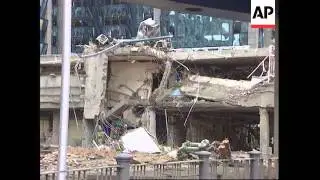 UK: LONDON: CABINET CRISIS MEETING OVER DOCKLANDS BOMBING