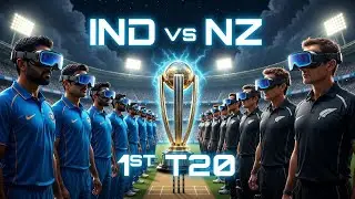 LIVE IB CRICKET T20 VR GAME INDIA VS NEWZEALAND