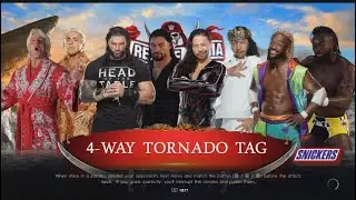 PAST & PRESENT FINALS🏆 - WINNERS OF PREVIOUS EPISODES FACE OFF!-4 WAY TORNADO TAG - WWE 2K22 - PS5
