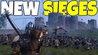 Insane NEW Castle SIEGE BATTLES in New Battle Simulator Update!