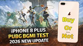 iPhone 8 Plus PUBG Mobile & BGMI Test 2026 | Buy or Not? FPS, Heating & Battery Test