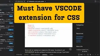 Must-Have VS Code Extensions for CSS | Boost Your Web Design Workflow @vslogs