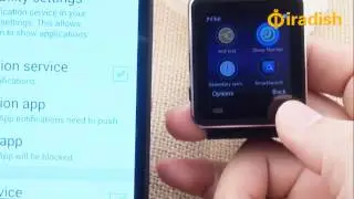 Iradish I7 Bluetooth Smart GPS Watch MTK6260A Waterproof IP67 Wristwatch