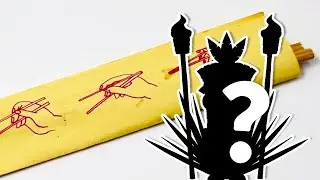 Может быть, именно здесь зародились инструкции по использованию палочек для еды на упаковках?