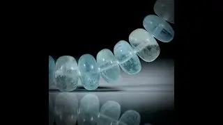 Edelsteincollier Beryll Brasilien