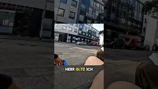 Herr G&ouml;tz braucht keine Schuhe