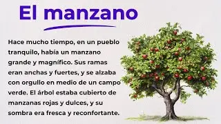The Apple Tree | Learn Spanish Through Stories