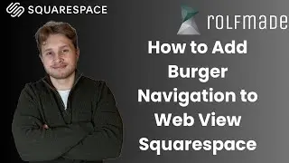 How to Add Burger Navigation to Web View - Squarespace (2025)