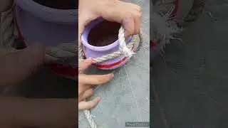 Diy Hanging Plants|Diy garden decor|Best from waste|#diy#shorts#diygardendecor