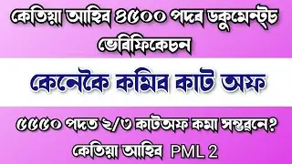 ДЕТАЛЬНЫЙ АНАЛИЗ - 4500 PDV НАЗНАЧЕНИЯ И 5550 ОЖИДАЕМОЕ ОТСЕЧЕНИЕ - ASSAM TET