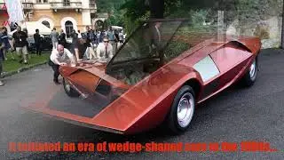 The Bertone Lancia Stratos Zero: Four-Wheeled Concept Sports Car