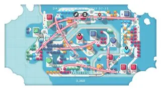 Mini Motorways Daily Challenge -7/13/23 (It's National French Fry Day!)