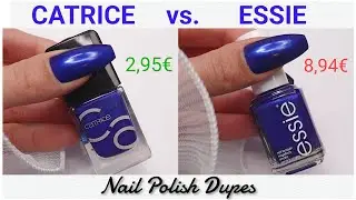 Essie vs. Catrice Nail Polish Dupe | Same Shade, Different Price!