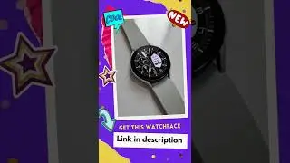 Get this Watchface #Samsung #Watchface