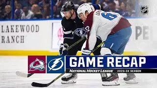 Colorado Avalanche vs Tampa Bay Lightning  | February 15, 2024 | Game Highlights