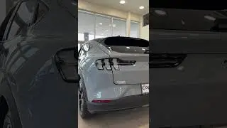 Stunning 2024 Mach-E in Glacier Gray | Ford's Future Masterpiece #Shorts
