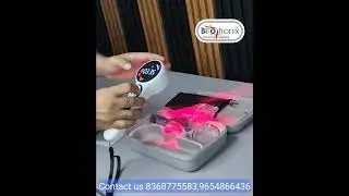 Red Light Laser Physiotherapy Device for Clinic and Home