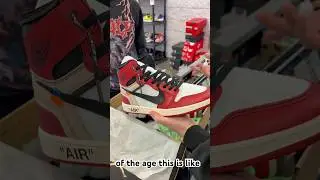 He brought in fake Off-White Chicago 1s!😱 #camskicks #tiktok #reels #shorts #shortsviral #fyp