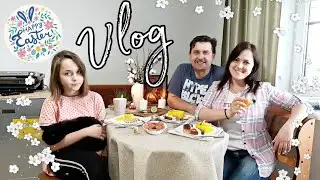 Наша Пасха 2020 в изоляции/Готовлю Форель в сливочном соусе/Что я делаю с пасхальными Яйцами с 2019г