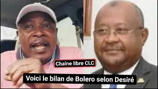 Droit de réponse: Desiré dit la vérité à monsieur Boléro ex premier ministre et président des Comore