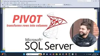 16 | PIVOT in SQL Server | SQL Pivot Tutorial | How to Transform Rows into Columns in SQL (IN ENP)