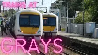 Trains at Grays on 17/08/2024