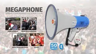 MX Battery-Powered Megaphone Series: Ideal for Diverse Environments