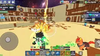 Pheonix arm vs hel arm || Bmgo skyblock pvp || blockman go || 