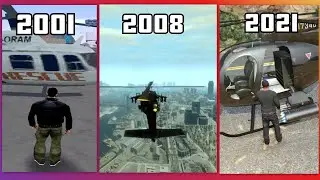Evolution of Helicopters Logic in GTA Games (2001-2021)