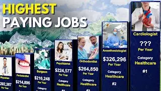 Highest Paying Jobs in the World (2025) | 3D Animated Global Salary Comparison