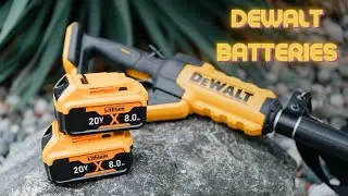 Amazon DeWalt 20V Batteries - Are they worth it?! Bonacell 8.0Ah Dewalt 20V 2-Pack Battery Review!