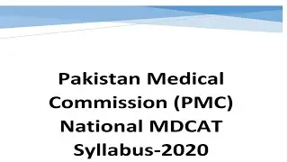 PMC SYLLABUS REVIEW PART 2