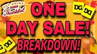 TODAY ONLY!!! DOLLAR GENERAL ONE DAY SALE!!
