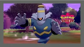 My Halloween hunt Shiny Dusknoir after 34 encounters in Pokemon Sword and Shield