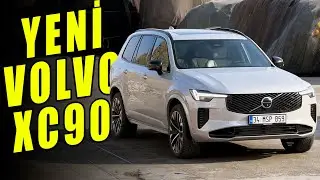 Volvo XC90 T8 2025 Test S&uuml;r&uuml;ş&uuml; | 3 Litre T&uuml;ketim, 455 Beygir ve Yenilikler