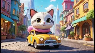 Pussy Cat Pussy Cat &mdash; Летающее такси в Лондон | Веселая песня о приключениях и путешествиях для д...