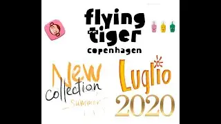 FLYING TIGER COPENHAGEN - COLLEZIONE LUGLIO 2020 - MARE,PISCINA & CONCHIGLIE